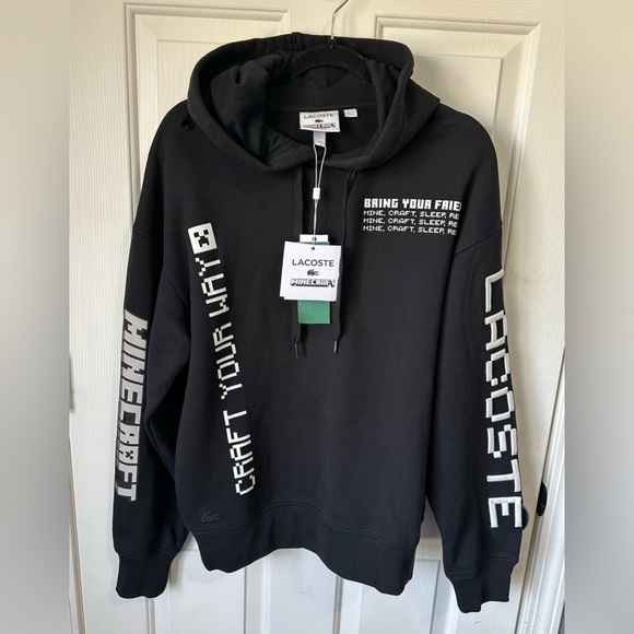 NWT Lacoste Minecraft Hoodie. Size Small. - Picture 3 of 11